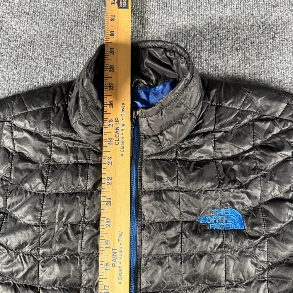 The North Face Men's ThermoBall Eco Jacket Black Blue Size Medium